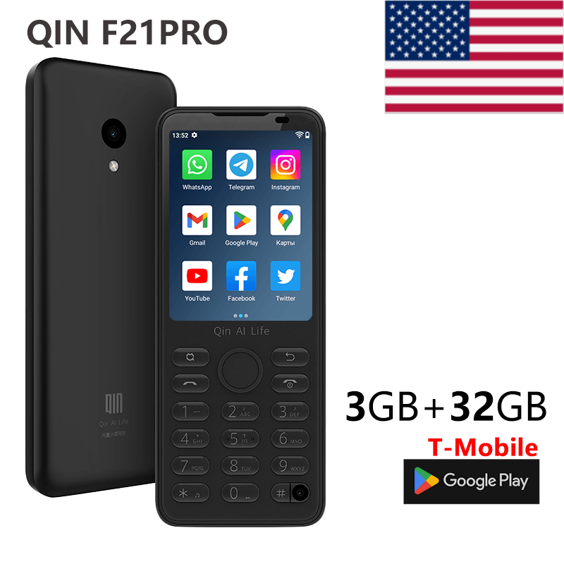 Qin F21 pro T-Mobile verizon USA Version 3GB + 32GB phone qin f30