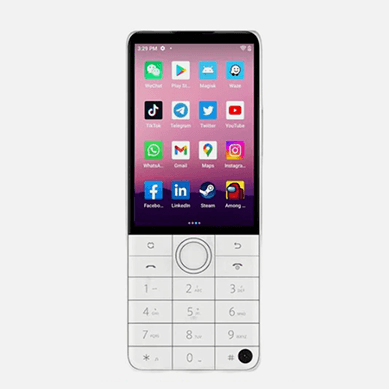 Qin F22 Pro Duoqin MTK Helio G85 Wifi 3.54 Inch 4GB 64GB Octa Core Bluetooth 5.0 Touch screen Global Version Play Store Phone - Qin Smart Phone