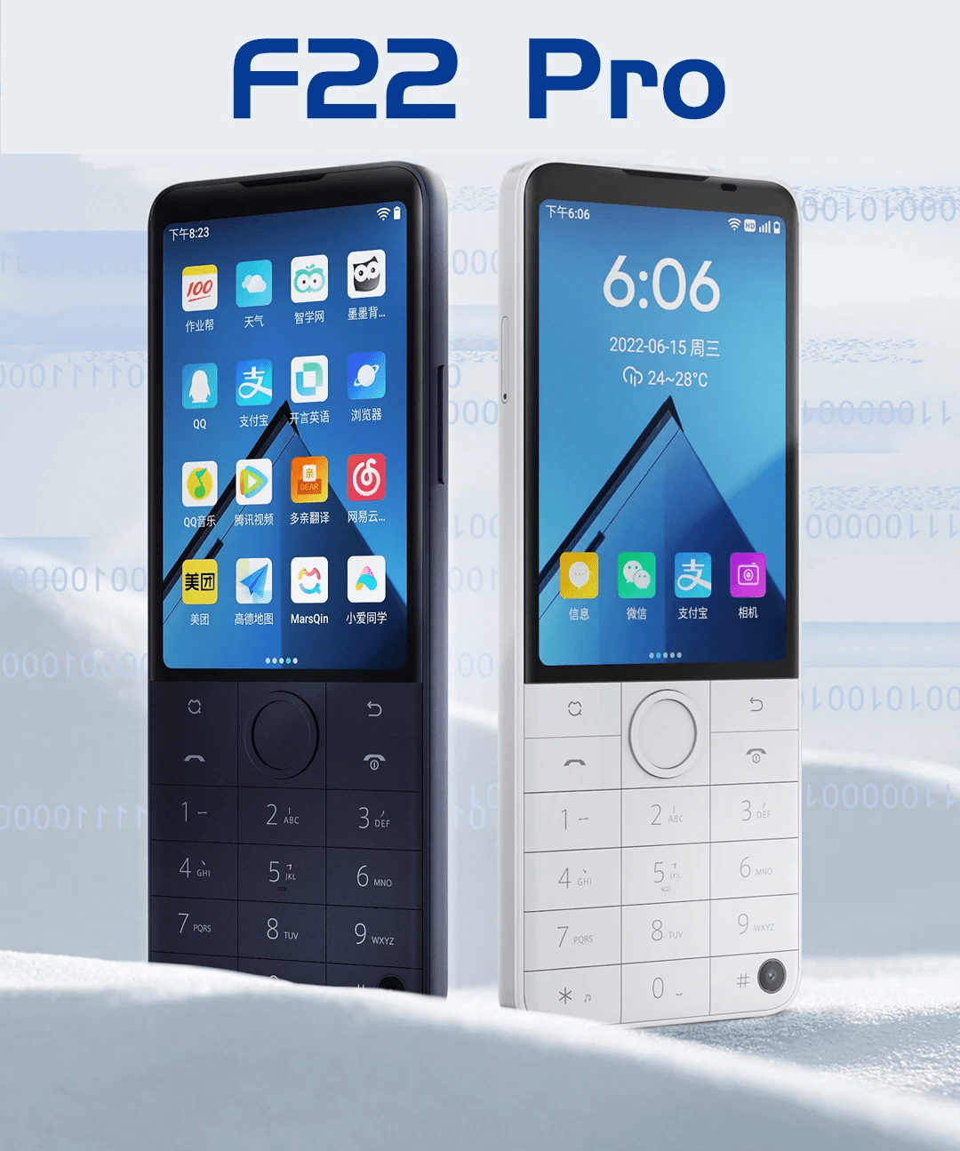 Qin F22 Pro Duoqin MTK Helio G85 Wifi 3.54 Inch 4GB 64GB Octa Core Bluetooth 5.0 Touch screen Global Version Play Store Phone - Qin Smart Phone